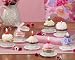 Club Pack of 12 White Sweet Treats Ceramic Cupcake Candle Display Plates