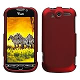 MyBat HTC myTouch 4G Lizzo Ruberized Phone Protector Cover - Titanium Solid ....