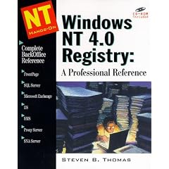 Back Office Registry Professional Reference: Add-ons and Work-arounds for Windows NT, Internet Information Server, Microsoft Exchange, SQL Server, SNA ... (McGraw Hill NT Professional Reference)