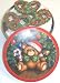 Gourmet Food : Scott's Cakes 1 lb. White Chocolate Covered Pretzel with Christmas Jimmies in a Teddy Bear Tin