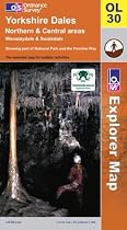 Explorer Map OL30 Yorkshire Dales: Northern and Central Areas Wensleydale & Swaledale