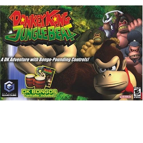 Childrens Toyshop  Video Games : Donkey Kong Jungle Beat - Includes Bongos (GameCube)