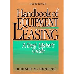hHandbook of Equipment Leasing: A Deal Maker's Guide