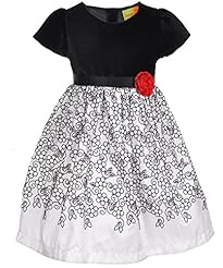 Toddler Floral Print Nylon/Polyester  Dress