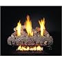 Peterson Gas Logs 24 Inch Golden Oak Designer Vent Free Propane Gas Log Set W/ ANSI Certified G9 Burner & Manual Safety Pilot