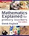 Books : Mathematics Explained for Primary Teachers