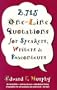 2,715 One-Line Quotations
