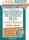The Successful Business Plan: Secrets & Strategies (Successful Business Plan Secrets and Strategies, 3rd ed)