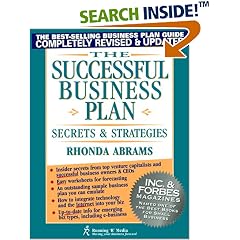 The Successful Business Plan: Secrets & Strategies (Successful Business Plan Secrets and Strategies, 3rd ed)
