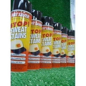 Hat Saver 6 Cans Stop Sweat Stains