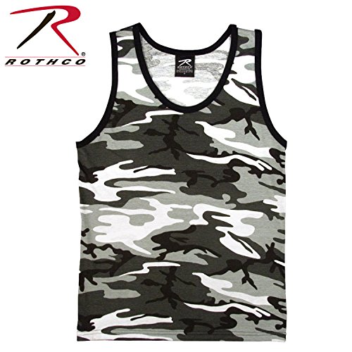 Rothco Tank Top, City Camo, X-Large