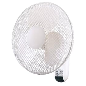 Draper 75098 Wall Mounted Fan & Remote