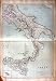 1872 Map Southern Italy Sicily Maltese Islands Lipari