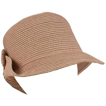 Upf 50+ Ladies Summer Cloche Bell Bucket Ribbon Flip Side Sun Hat 57cm Pink