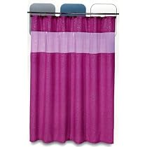 Fuschia Shower Curtain - Pink Disco Swirl
