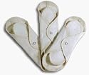 Reusable Menstrual Pads - Daytime/Off-White, 3 pack