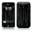 Matrix Style Code Design Protector Skin Decal Sticker for Apple 3G iPhone / iPhone 3GS 3G S
