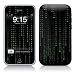 Matrix Style Code Design Protector Skin Decal Sticker for Apple 3G iPhone / iPhone 3GS 3G S
