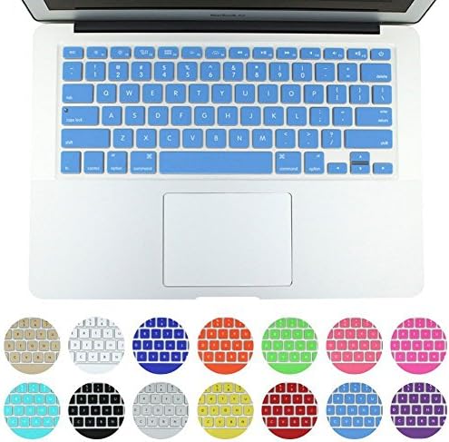 Elecitizon Silicone Keyboard Cover Skin For MacBook Air 11" -Blue