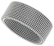 Stainless Steel 3/8 in. (10 mm) Mesh Band