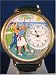 Golf Couple Gold Watch