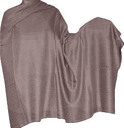 Winter Shawl Pure Wool Wrap in Solid Color 84 x 42 inches (kpw206)
