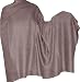 Winter Shawl Pure Wool Wrap in Solid Color 84 x 42 inches (kpw206)