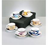 Produkt-Bild: Zeller Espressotassen Set, 12-tlg.  Bright Eyes