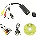 YXGOOD EasyCAP Audio Video USB Video Capture Card VHS VCR TV to DVD Converter Adapter