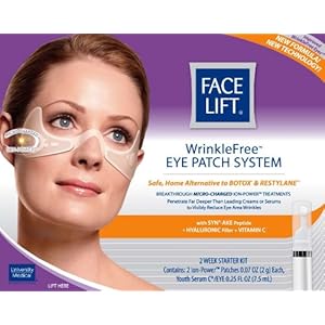 how to use face lift- wrinklefree eye patch