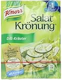 Knorr Salat Kronung Dill-Krauter (Salad Herbs and Dill), 5-Count Packets