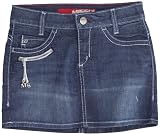 Miss Sixty Belly skt skirt  -  Jupe  -  Fille  - Denim Stone délavé -  8 ans
