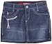 Miss Sixty Belly skt skirt  -  Jupe  -  Fille  - Denim Stone délavé -  4 ans