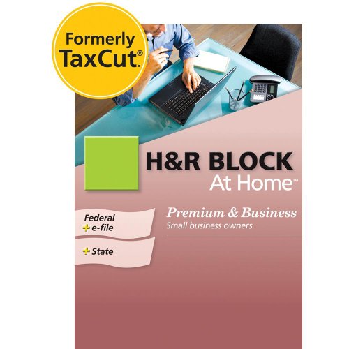 H&R Block At Home 2010 Premium & Business Federal + State + eFile - PC/Mac