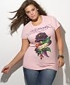 Ed Hardy Plus Size Love Life Short-Sleeve Tee