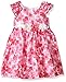 Laura Ashley London Girls' Little Hot Pink Floral Dress