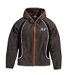 Harley-Davidson&reg; Women's Jettison Windproof Fleece Hoodie Jacket. Reflective piping and embroidery. 98243-09VW
