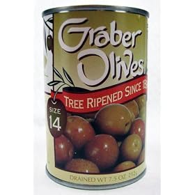 Graber Olives Size 14 7.5 oz. Can
