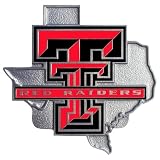 Texas Tech New Metal Trailer Hitch Cover Plug