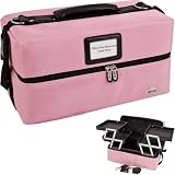 SunRise WB18PK Soft-Sided Makeup Case (Pink)