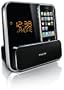 Philips DC315/37 Speaker System for iPod/iPhone with LED Clock Radio (Black)