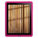 Amzer Soft Gel TPU Skin case for Apple iPad Tablet,(Hot Pink)
