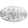 14K White Gold Diamond Brooch - 0.16 Ct.