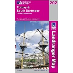 Torbay and South Dartmoor, Totnes and Salcombe (OS Landranger Map)