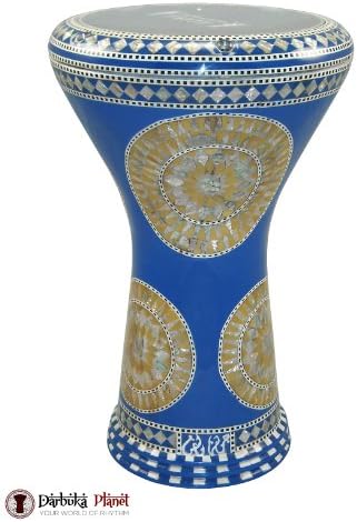 Gawharet El Fan Mother of Pearl Doumbek Drum Gawharet El Fan 17" Amazing Drum