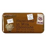Chocolove Premium Chocolate Bars, Milk Hazelnut, 3.2-Ounce Bars (Pack of 12)