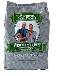 Newman's Own Organics Advanced Cat Dry Formula, 3-Pound Bags (Pack of 2)