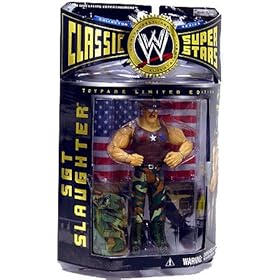  WWE Wrestling Classic Superstars Toyfare Exclusive Limited Edition Action Figure All American Sgt. Slaughter