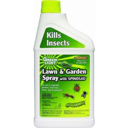 Green Light Organic Lawn & Garden Insect Control Spray With Spinosad - Pint 41116