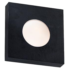 Kenroy Home 72826BL Burst Outdoor Large Square Black by Kenroy Home